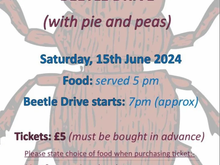 Beetle Drive & Supper June 2024