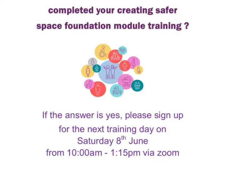 Safeguarding Training