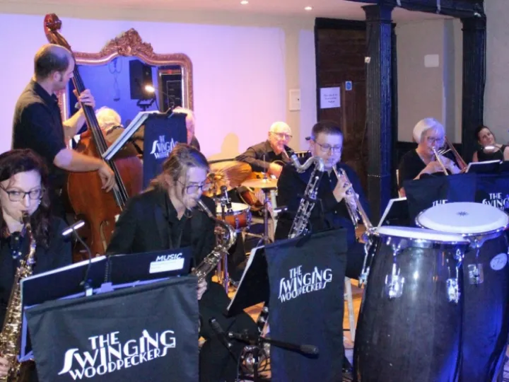 Swinging Woodpeckers