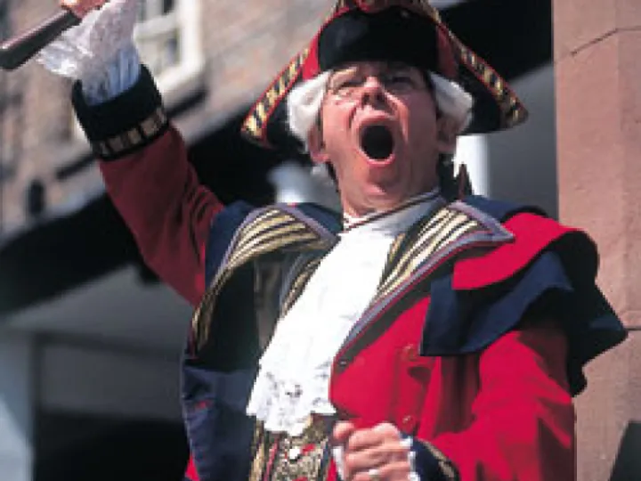 Town Crier Chester David Mitchell