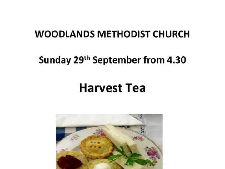 Woodlands Harvest Tea