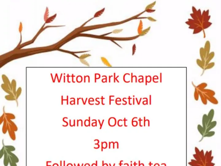 Witton Park Harvest Festival Oct 2024