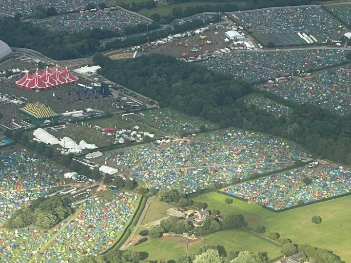Creamfields Aerial View 2