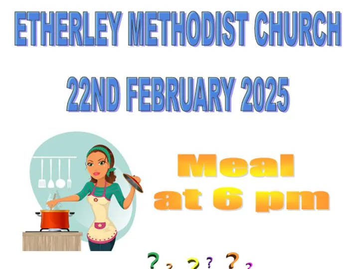 Etherley Meal and Quiz