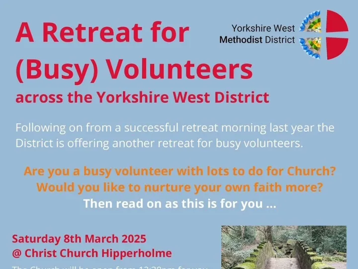Busy Volunteers Poster March 2025