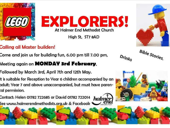 Lego Poster Halmer End Feb 25