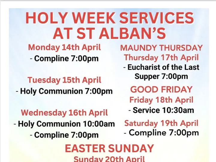 Holy Week Services