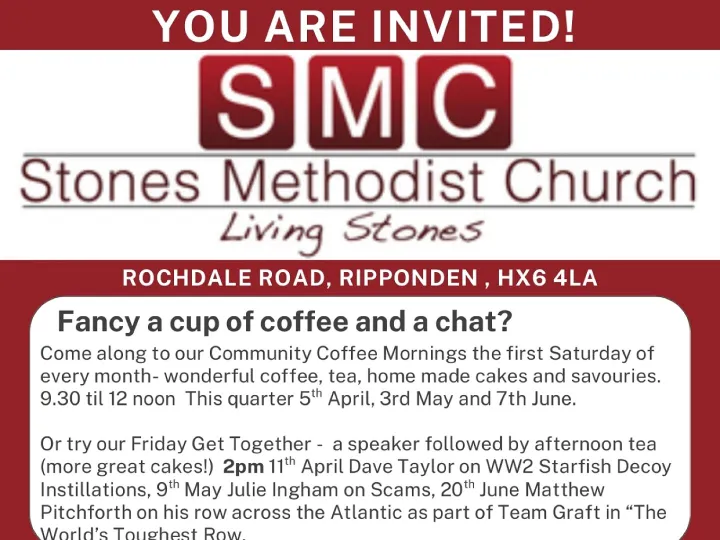 You Are Invited! April 2025