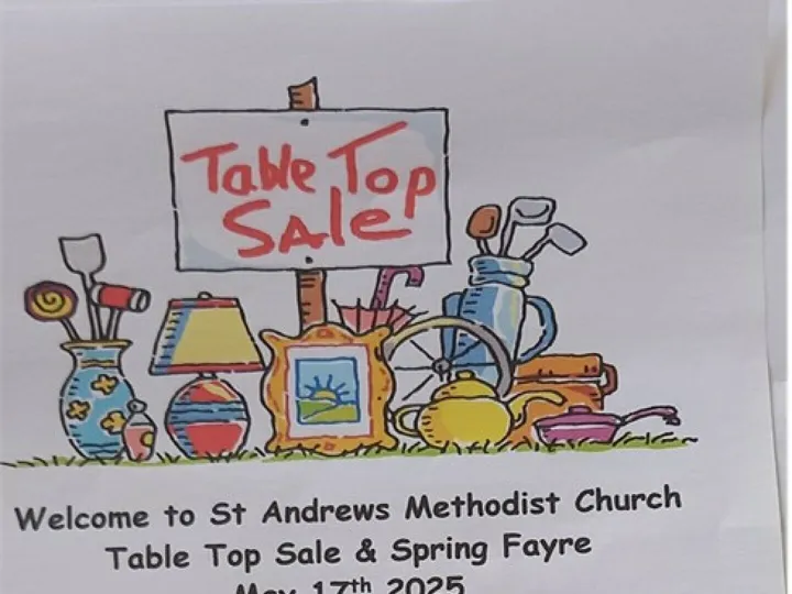 Table Top Sale & Spring Fayre May 2025