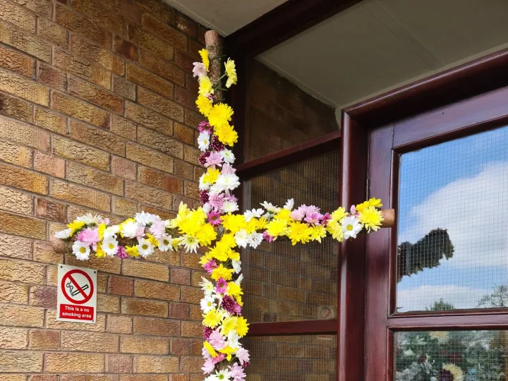 Cantley Easter Cross in place 2025