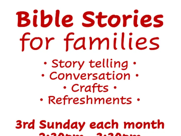 BA Bible Stories Sunday pm