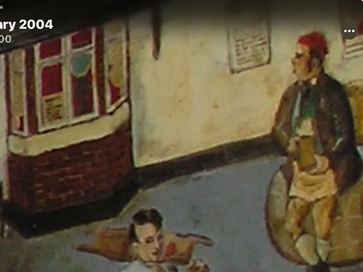 George and Dragon Mural 1