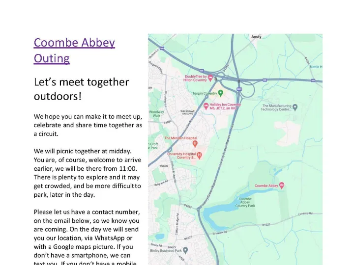 Outdoor Details Coombe Abbey September 2025