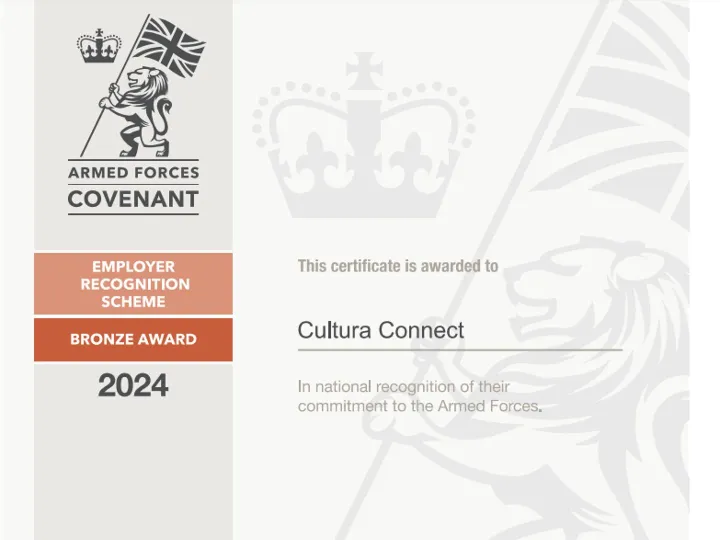 Bronze Award Certificate