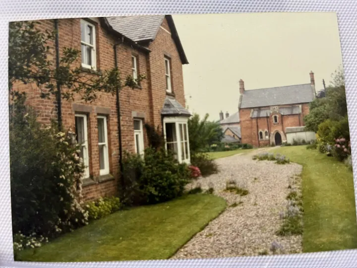 Rear view alongside the Manse