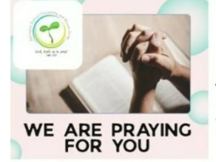 Praying for you logo