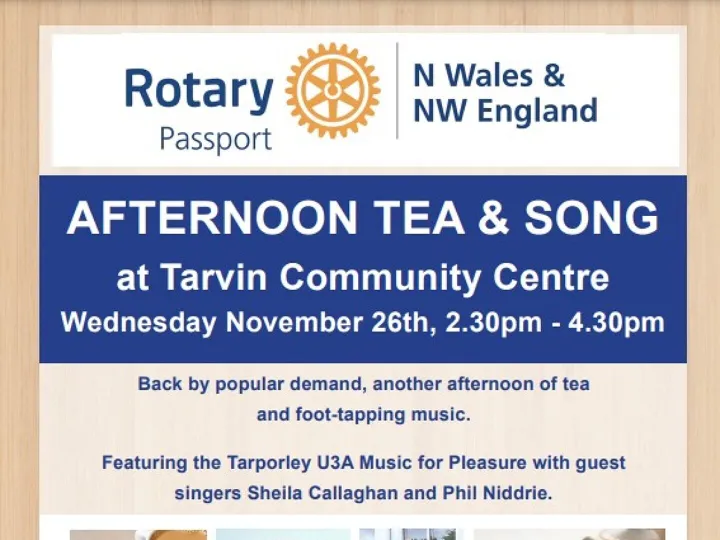 Afternoon Tea and Song