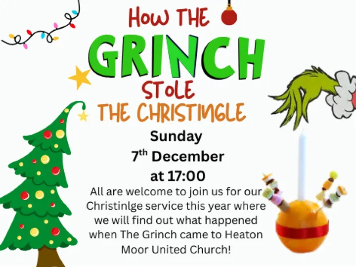 Grinch Christingle (4 X 3 Cm)