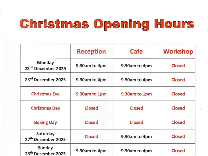 Christmas Hours 25