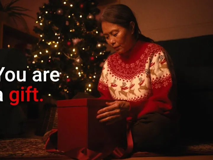 You are a gift. Made with love.