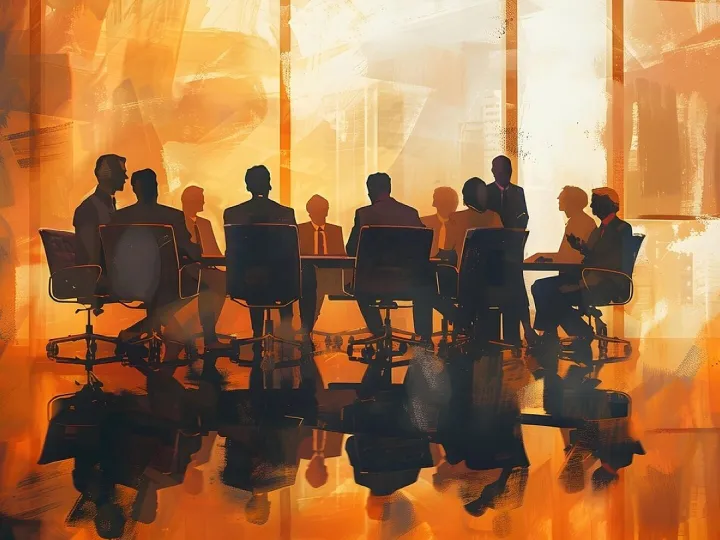 Ai generated, meeting, conference, business, execu